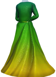 Green Long-Sleeved Gown m.png