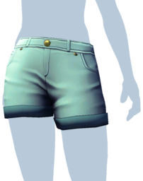 Blue Rolled-Cuff Jean Shorts.png