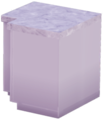 White Corner Counter with White Marble Top.png