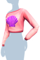 Pink Off-the-Shoulder Shell Crop Top.png