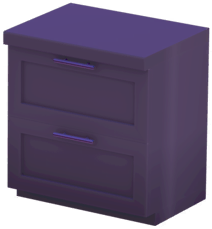 File:Black Double-Drawer Counter.png