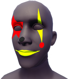 File:Colorful Jester Makeup m.png
