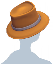 Yellow Wide-Brimmed Fedora.png