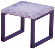 File:White Marble Side Table.png
