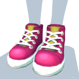File:Pink and Yellow Mickey Sneakers m.png