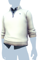 File:White Mickey Zip-Collar Sweater m.png