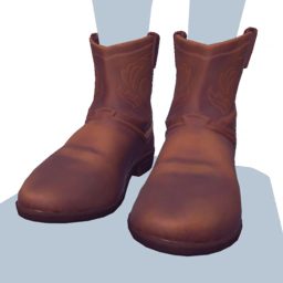 File:Brown Cowboy Boots m.png