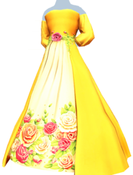 Golden Floral Gown m.png