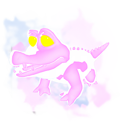 File:Pink Whimsical Crocodile.png