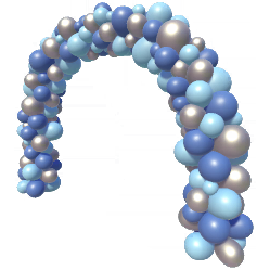 Blue and Silver Balloon Arch.png