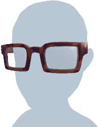 File:Brown Rectangular Glasses.png