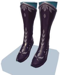 Fancy Black and Silver Boots.png