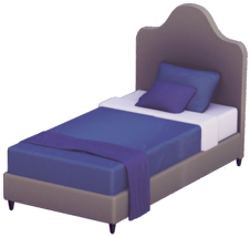 File:Lavish Navy Blue Single Bed.png