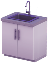 White Single-Basin Sink with Concrete Top.png