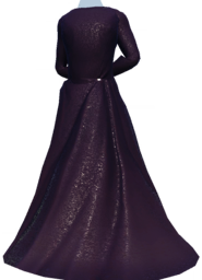File:Black Long-Sleeved Gown m.png