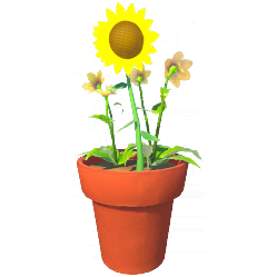 Sunflower and Daisy Pot.png