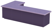 File:Black L Kitchen Island with Concrete Top.png