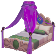 Rose Four-Poster Bed.png