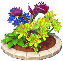 Blue, Green, and Purple Flower Disk.png