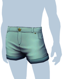 Blue Rolled-Cuff Jean Shorts m.png