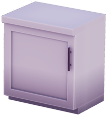 File:White Single-Door Counter -- Right Handle.png