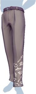 Gray Winter Gala Trousers m.png