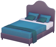 File:Lavish Turquoise Double Bed.png