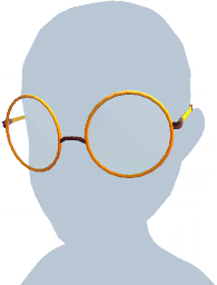 File:Yellow Round Wireframe Glasses.png