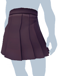 Black Pleated Skirt m.png