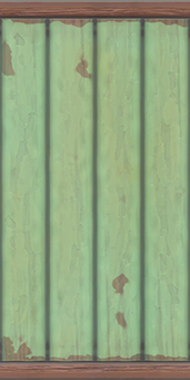 File:Worn Green-Painted Wood Plank Wall.png