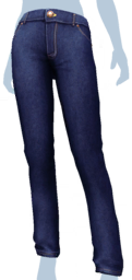 Navy Blue Bootcut Jeans.png