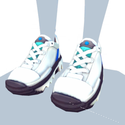 Chunky Sneakers With Blue Highlights.png