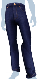 File:Navy Blue Bootcut Jeans m.png