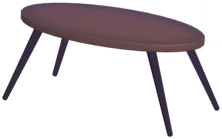 File:Oval Dark Wood Dining Table.png