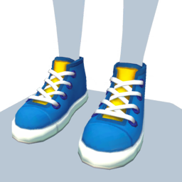 Blue and Yellow Mickey Sneakers.png
