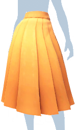 Long Tan Pleated Skirt.png