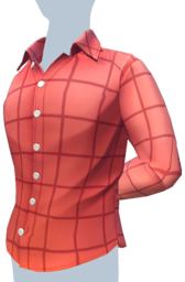 File:Red Wild West Button-Up m.png