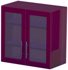 File:Red Double-Door Glass Top Cupboard.png