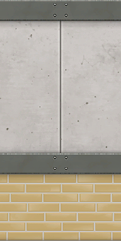 White Concrete and Yellow Tile Wallpaper.png