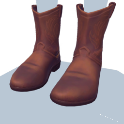 File:Brown Cowboy Boots.png