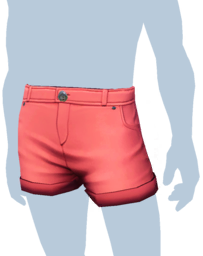 File:Pink Rolled-Cuff Jean Shorts m.png