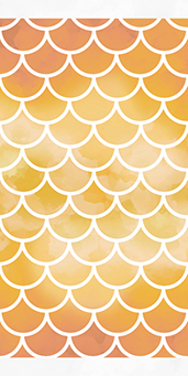 Yellow Mermaid-Scale Wallpaper.png