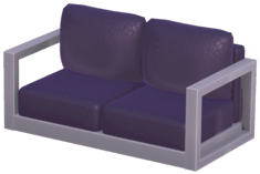 File:Black Modern Couch.png