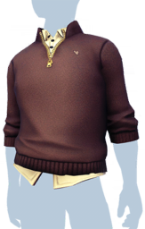 File:Brown Mickey Zip-Collar Sweater m.png