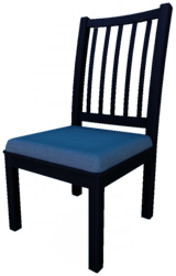 File:Black Dining Chair.png