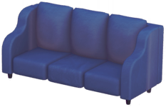 Large Lavish Navy Blue Couch.png