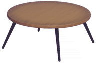 File:Round Wooden Dining Table.png