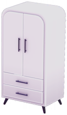 File:Rounded White Wardrobe.png