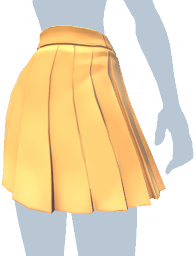 File:Tan Pleated Skirt.png