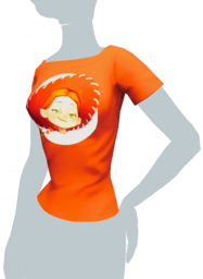 File:Orange "Giddyup" T-Shirt.png